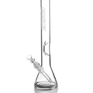 GRAV GLASS BEAKERS - LARGE BEAKER BASE WATER PIPE BLACK