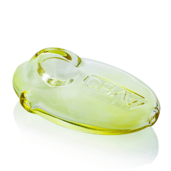 GRAV GLASS PEBBLE SPOON - FUMED