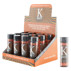 K SHOT 15ML - PURE ALKALOID CONCENTRATE OIL BOX OF 12