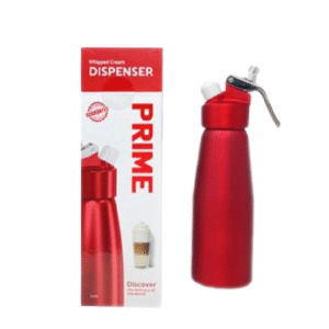 PRIME WHIP CREAM DISPENSER WHIPPED 250ML - SHINE RED