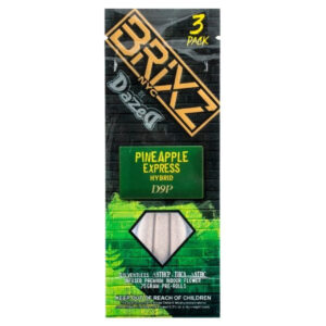 BRIXZ NYC X DAZED 3 PACK PRE-ROLL BOX OF 10 - PINEAPPLE EXPRESS HYBRID