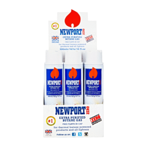 NEWPORT ZERO EXTRA PURIFIED BUTANE GAS - 300ML