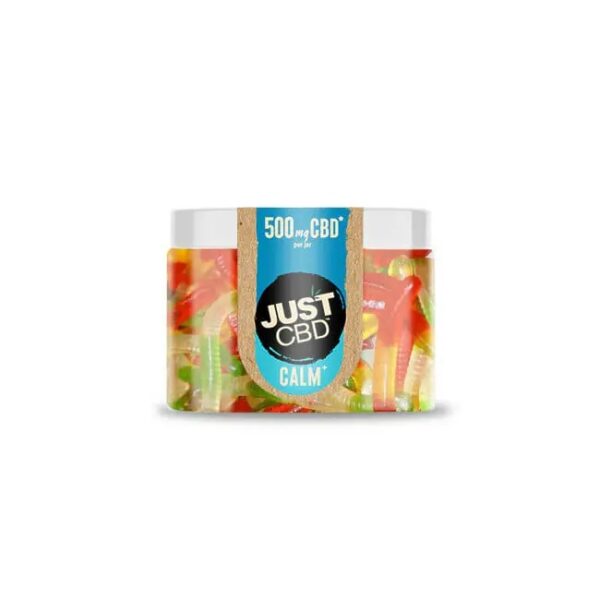 JUST CBD CALM GUMMIES 500MG - SUGAR FREE WORMS
