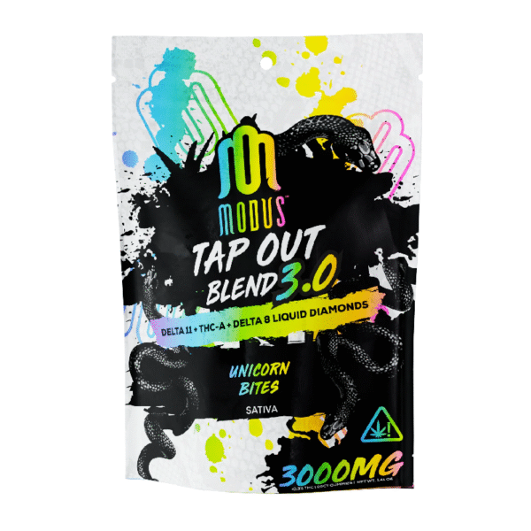 MODUS TAP OUT BLEND 3.0 GUMMIES BOX OF 5 - UNICORN BITES SATIVA