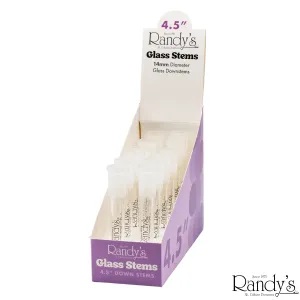 RANDY'S DOWN STEMS BOX OF 12 - 4.5''