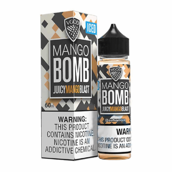 VGOD E-LIQUID 60ML 3MG - ICED MANGO BOMB