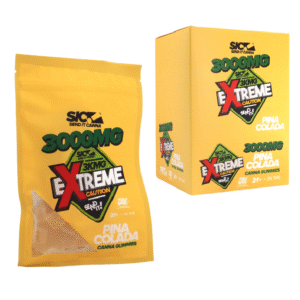 SIC SEND IT CANNA GUMMIES EXTREME 3000MG BOX OF 5 - PINA COLADA