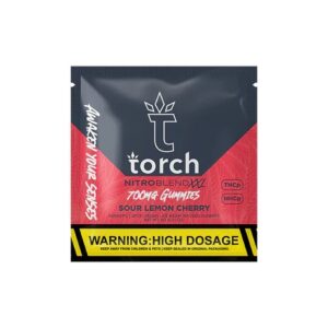 TORCH NITRO BLEND XXL 700MG GUMMIES BOX OF 30 - SOUR LEMON CHERRY