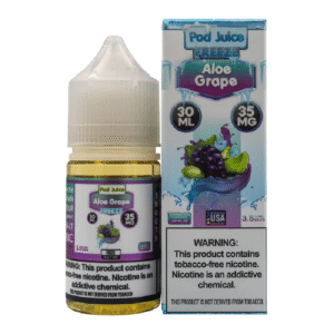 POD JUICE SALT NIC 30ML 35MG - ALOE GRAPE FREEZE