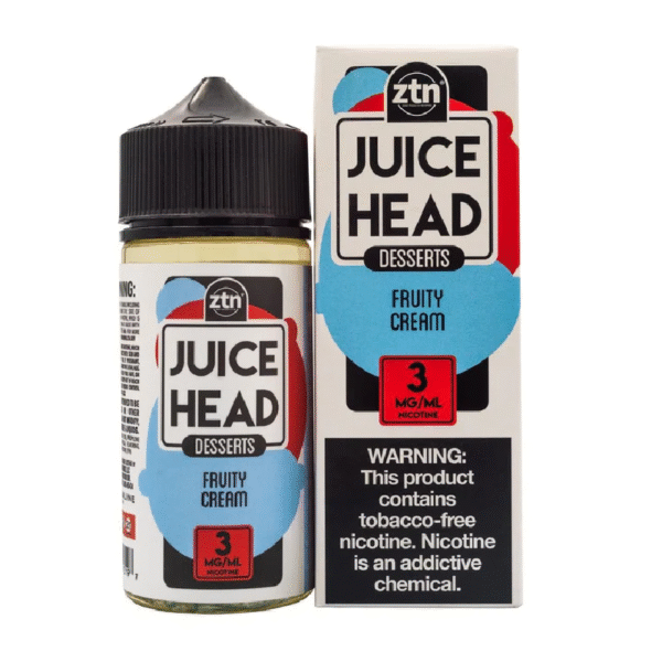 JUICE HEAD 100ML 3MG - FRUITY CREAM