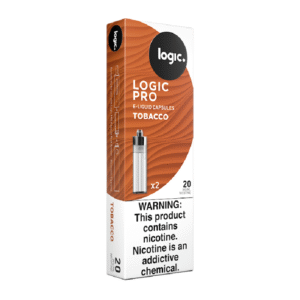 LOGIC PRO 2X CARTRIDGES BOX OF 10 - TOBACCO 20MG