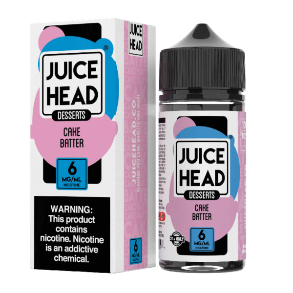 JUICE HEAD 100ML 6MG - CAKE BATTER