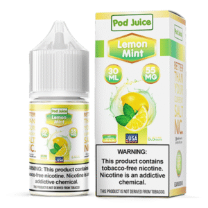 POD JUICE SALT NIC 30ML 55MG - LEMON MINT