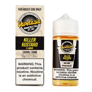 VAPETASIA 100ML 6MG - KILLER KUSTARD
