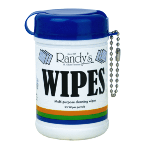 RANDY'S ALCOHOL WIPES BOX - WIPES BOX OF 12