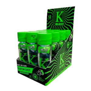 K SHOT K BLAST BOX OF 12 - 2 FLOZ 100MG ORIGINAL