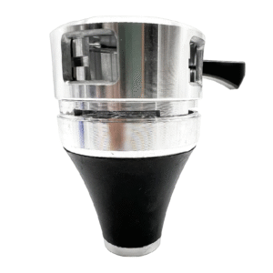 METAL BOWL W/ HMD - BLACK