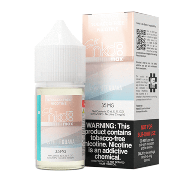 NKD SALT NIC 30ML 50MG - WHITE GUAVA ICE