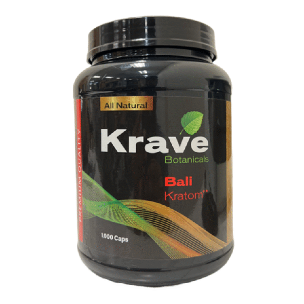 KRAVE CAPSULES 1000 COUNT - BALI