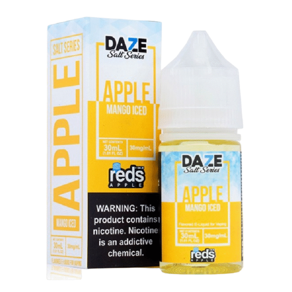 DAZE RED APPLE SALT NIC 30ML 30MG - MANGO ICED