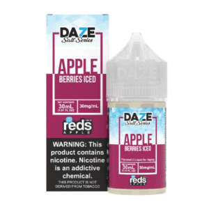 DAZE RED APPLE SALT NIC 30ML 30MG - BERRIES ICED