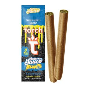TORCH CAVIAR SAUCE BLUNTS BOX OF 10 - CRUNCH BERRIES HYBRID