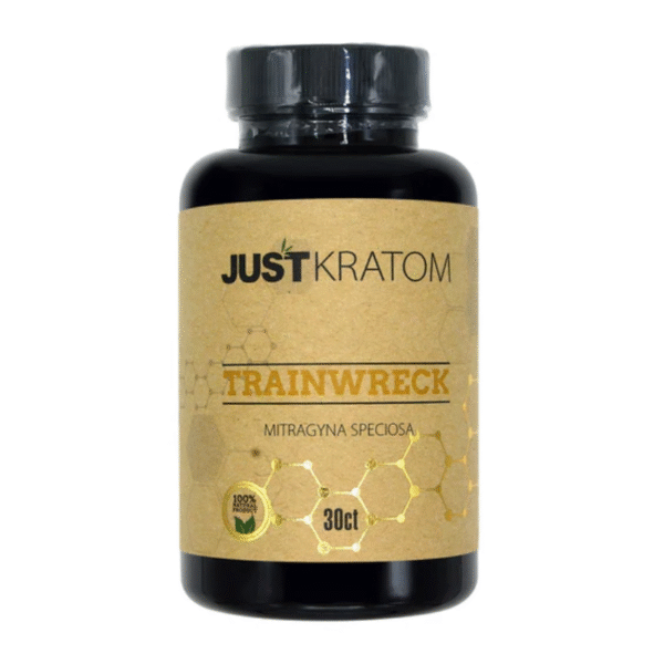 JUST KRATOM CAPSULES 30CT - TRAINWRECK