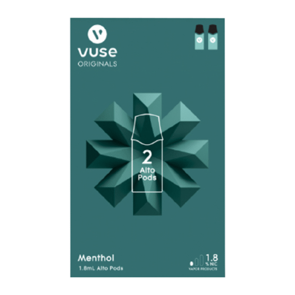 VUSE ALTO PODS MENTHOL 1.8ML BOX OF 5 - 1.8% 2 PACK
