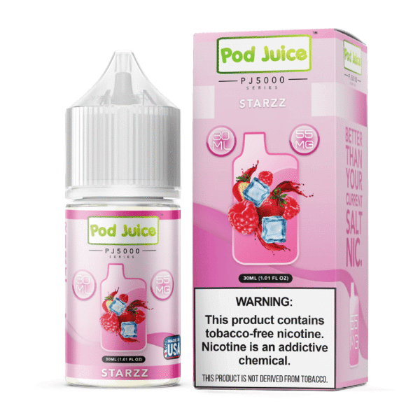 POD JUICE PJ5000 SALT NIC 30ML 55MG - STARZZ