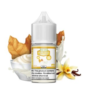 POD JUICE CLASSIC SALT NIC 30ML 55MG - VANILLA CUSTARD TOBACCO