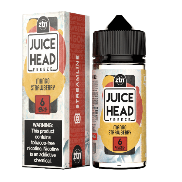JUICE HEAD 100ML 6MG - FREEZE MANGO STRAWBERRY