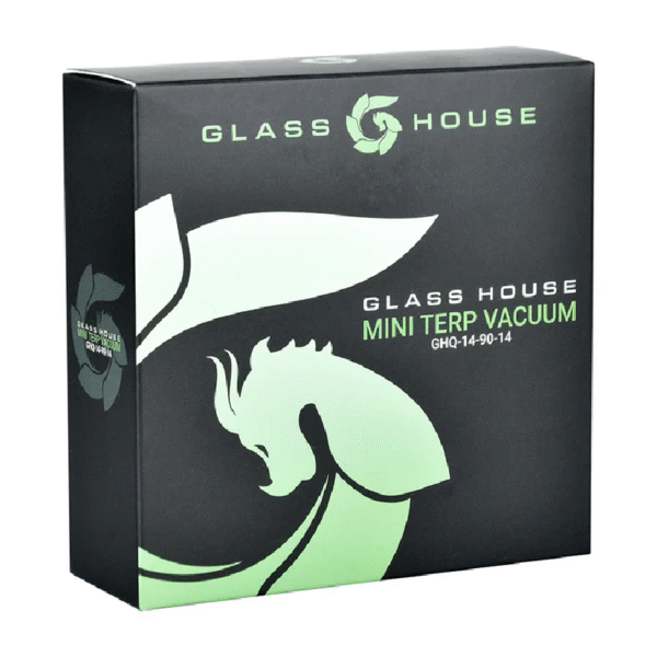 GLASS HOUSE BANGERS GLASS HOUSE MINI TERP VACUUM QUARTZ BANGER - GHQ-14-90-14