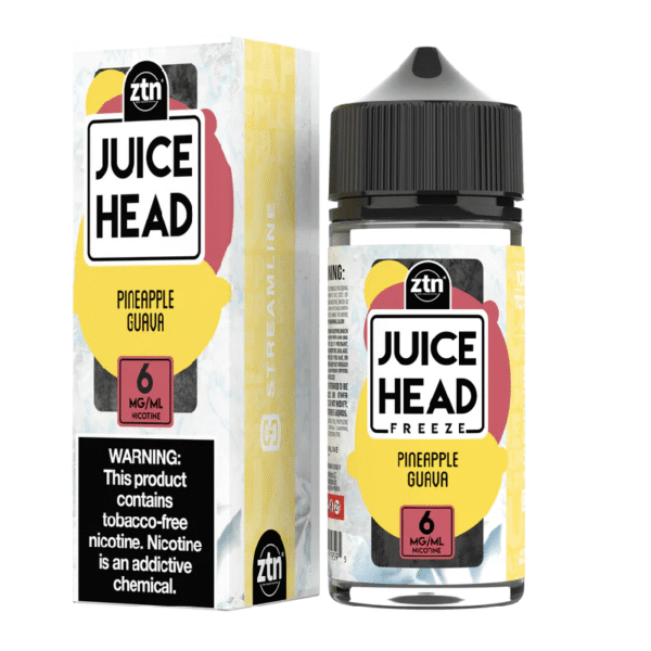 JUICE HEAD 100ML 6MG - PINEAPPLE GUAVA