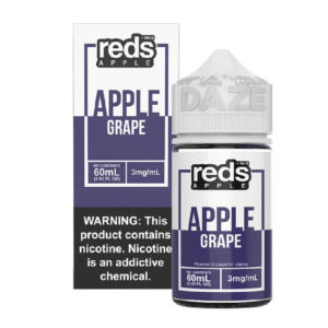 DAZE REDS APPLE 60ML 3MG - GRAPE