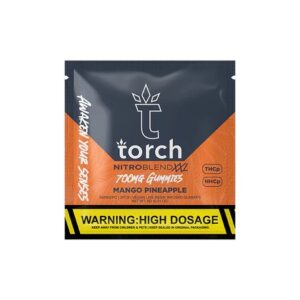 TORCH NITRO BLEND XXL 700MG GUMMIES BOX OF 30 - MANGO PINEAPPLE