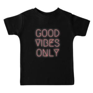 VIBES SIGN SHIRT - BLACK SMALL
