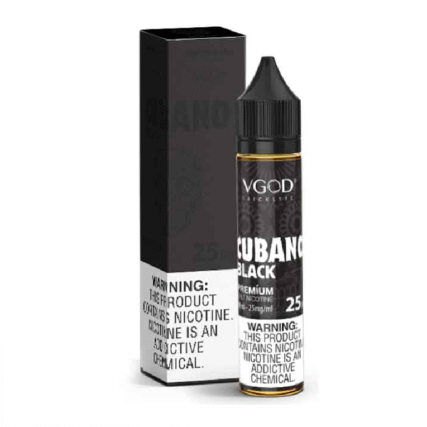 VGOD SALT NIC 30ML 25MG - CUBANO BLACK