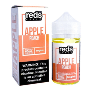 DAZE REDS APPLE 60ML 6MG - PEACH