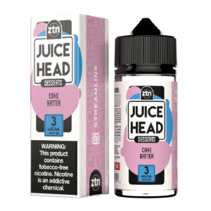 JUICE HEAD 100ML 3MG - CAKE BATTER