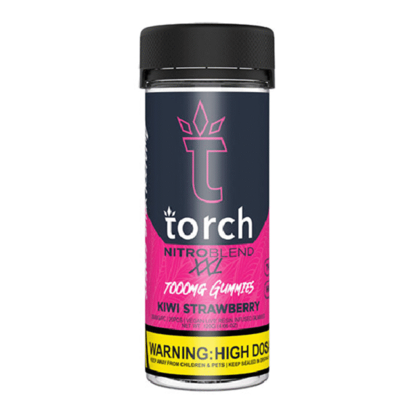 TORCH NITRO BLEND XXL 7000MG GUMMIES BOX OF 6 - KIWI STRAWBERRY