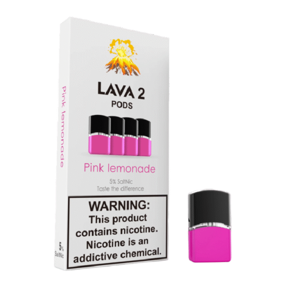 LAVA 2 PODS BOX OF 5 - PINK LEMONADE