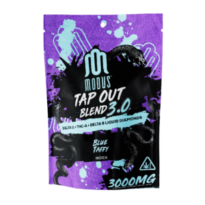MODUS TAP OUT BLEND 3.0 GUMMIES BOX OF 5 - BLUE TAFFY INDICA