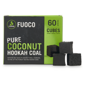 FUMARI FUOCO PURE COCONUT HOOKAH COAL 60CT
