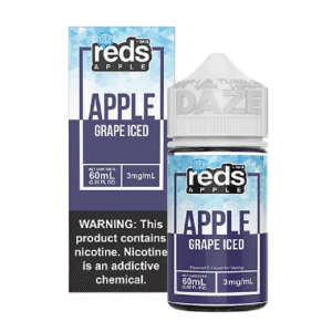DAZE REDS APPLE 60ML 3MG - GRAPE ICED