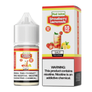 POD JUICE SALT NIC 30ML 55MG - STRAWBERRY LEMONADE