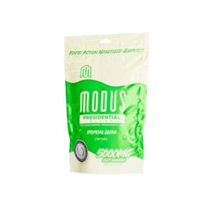 MODUS PRESIDENTIAL BLEND 5000MG GUMMIES BOX OF 5 - TROPICAL BLISS SATIVA