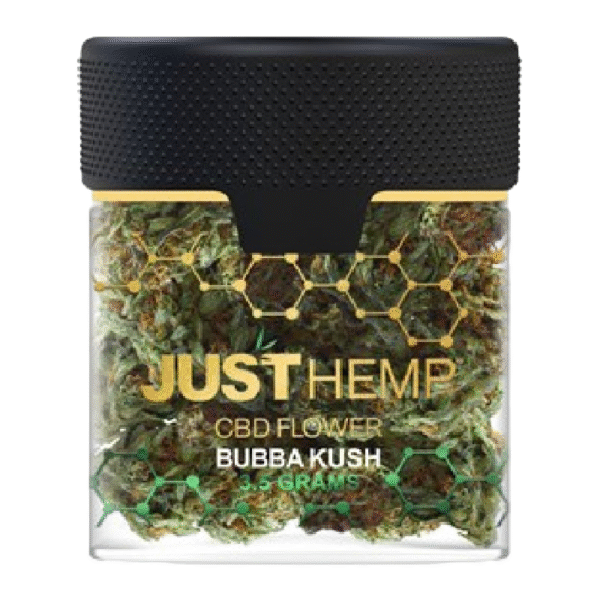 JUST CBD HEMP FLOWER 3.5G - BUBBA KUSH