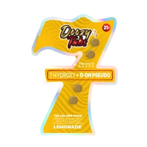 DOOZY TABS 7-HYDROXY + 11-OH PSEUDO TABLETS 4CT 32MG - LEMONADE