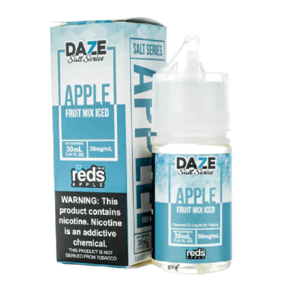 DAZE RED APPLE SALT NIC 30ML 30MG - FRUIT MIX ICED