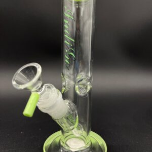 INDIGO BEAKER - ID3808S - 8'' STRAIGHT TUBE W/ PINCH COLOR